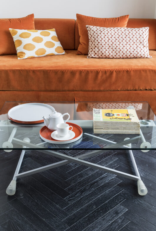 suite agata living room detail hotel plaza opera